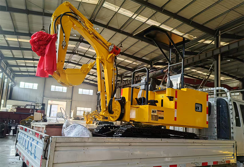 熱銷(xiāo)！又一臺(tái)礦用挖掘機(jī)裝車(chē)發(fā)貨！