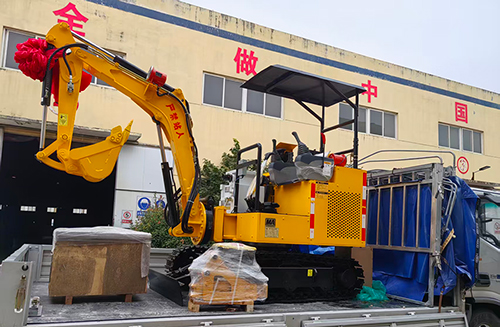 山東東達(dá)機(jī)電自主研發(fā)生產(chǎn)的 MWND2.0小型挖掘機(jī)成功發(fā)運(yùn)云南