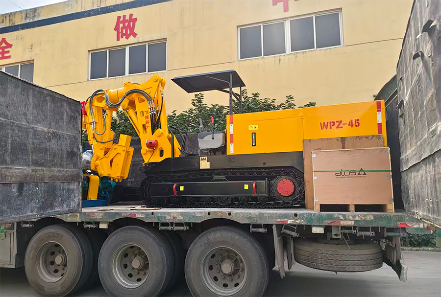 山東東達(dá)機(jī)電WPZ-45/800L巷道修復(fù)機(jī)順利發(fā)運，助力普安宜恒煤業(yè)提質(zhì)增效